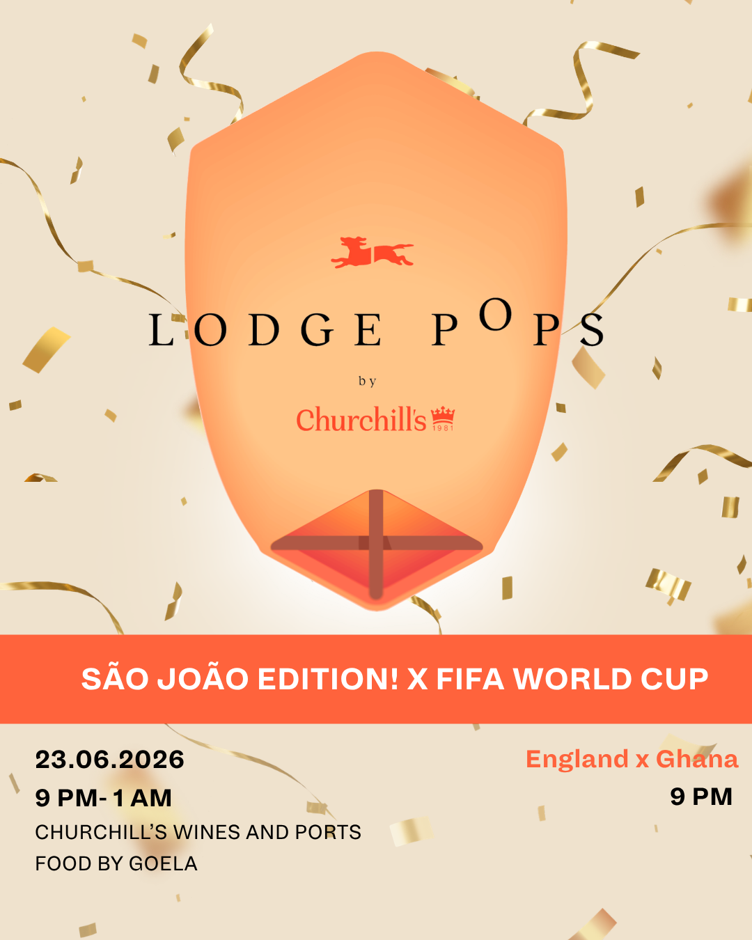 Churchill's Lodge Pops: São João